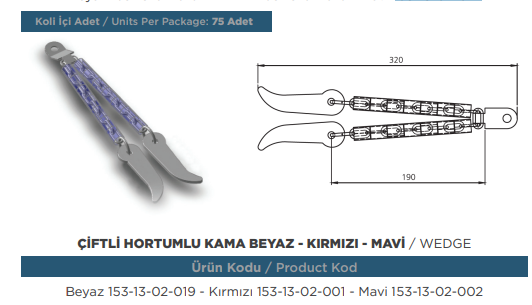Dorse kasa pimi çiftli