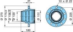 BPW ORJ PORYA 12 TON ECO PLUS 2 PİLOT KP.16.02.06 KP160206 0327244460