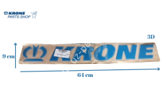 Krone Mavi Tampon Etiketi Kabartmalı 515106917 , 515106918 633x87 mm