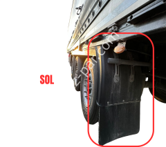 TIRSAN Çamurluk SOL Teker Arkası Komple 81 cm (kelepçeli) CA00777